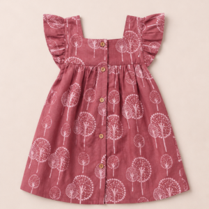 girls frock, new born cotton frock