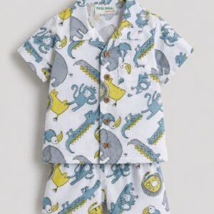 cotton co ord set, boys co ords, unisex cotton co ords