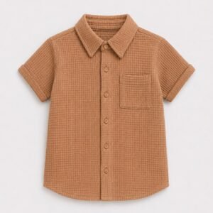 kids waffle shirt