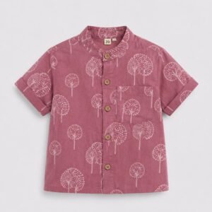 cotton shirt for boys, handblock printed shirt, kids cottonwear