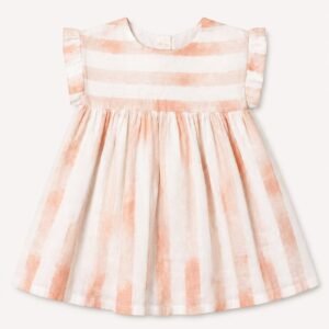 Soft Sunrise Newborn Cotton Frock