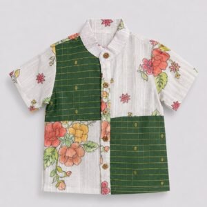 kids ethnic wear, boys festive collection, boys festive shirts
