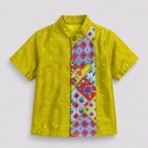 kids ethnic wear, boys festive collection, boys festive shirts